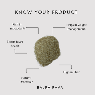 Bajra Millet Rava (400 gms)